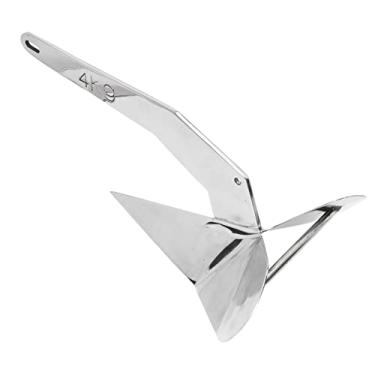 Imagem de ÂNcora de Arado Triangular 316 aço InoxidáVel Estilo Delta para Barco de Amarração de Barco de Praia