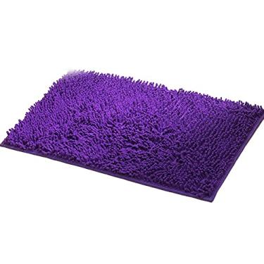Imagem de SHENGANG Tapete de banho para quarto de cozinha tapete para sala de estar piso antiderrapante porta almofada absorvente, 10,40x60cm