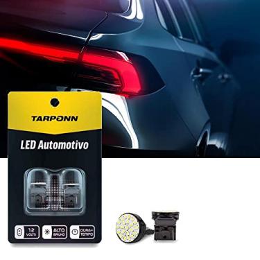 Imagem de Par Lâmpada Led Ré Traseira Freio T20 1polo 22 Leds