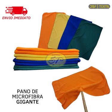 Imagem de Pano De Chão Microfibra Gigante Pano Para Limpeza - Sacaria Tassio