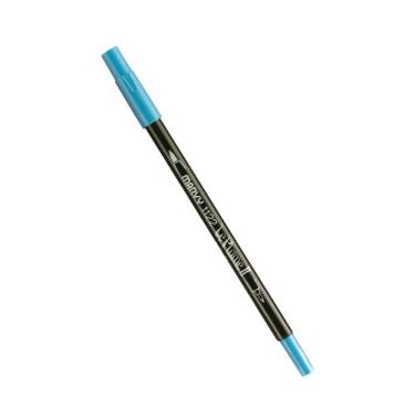 Imagem de Uchida 1122-C-36 Marvy caneta marcador ponta extra fina Le Plume II ponta dupla, azul manganês