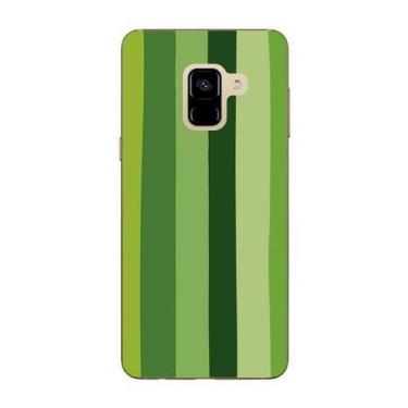 Imagem de Capa Case Capinha Samsung Galaxy A8 2018 Arco Iris Verde - Showcase