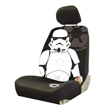 Imagem de Plasticolor 006933R01 Star Wars Stormtrooper Capa de assento de carro com ajuste universal para caminhão, SUV