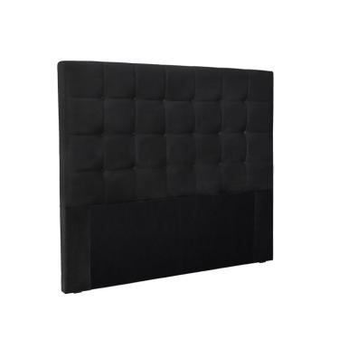 Imagem de Cabeceira Queen Verona Veludo Preta