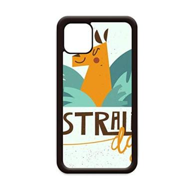 Imagem de Capa Austrália Sydney Opera House e Girafa para iPhone 11 Pro Max para Apple Mobile Case