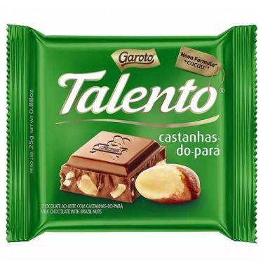 Imagem de Chocolate Talento Castanhas Do Pará - 25G Garoto - Kraft Foods Brasil