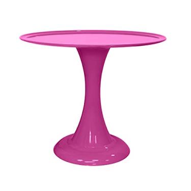 Imagem de Boleira de Plástico Grande Gaia - Rosa Escuro