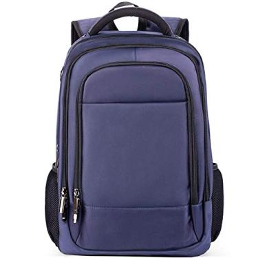 Imagem de Mochila de ombro Mochila masculina de viagem Bolsa de computador de viagem Viagem, orifício de fone de ouvido à prova de vazamento, design conveniente