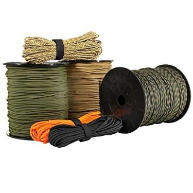 Imagem de Paracord Planet Cordão Selvagem – Comprimentos de 3 a 300 metros – Meias Laranja Neon 3 m