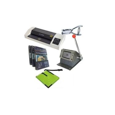 Imagem de Kit Completo Para Produção De Crachá Cartão Cardápios N01