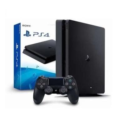 Sony PlayStation 4 Slim 500GB Uncharted 4: A Thief's End Bundle cor preto  onyx