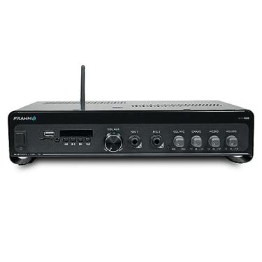 Imagem de Som Ambiente Amplificador Slim 3200 OPTICAL G5 200W RMS 4 Ohms RCA, USB, Bluetooth, P2 e Micro SD Frahm - 32110