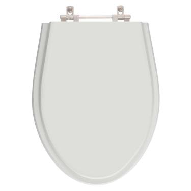 Imagem de Assento Sanitário Poliester Victoria Sterling Silver (Cinza Claro) para vaso Ideal Standard