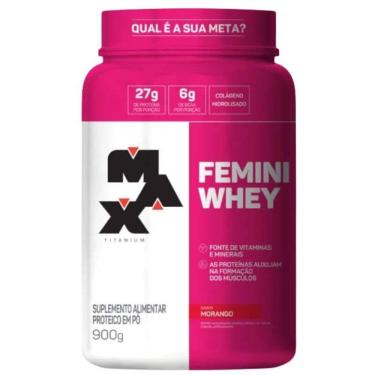 Imagem de Proteína Feminina Femini Whey (900g) - Max Titanium