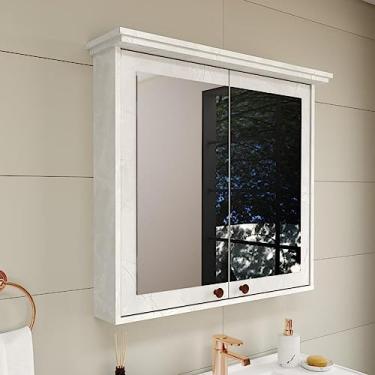 Imagem de Armário com Espelheira Valência Móveis Bosi Quartzo