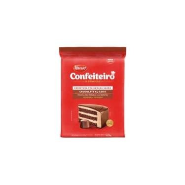 Imagem de Chocolate Confeiteiro Cobertura Fracionada ao Leite em Barra 5Kg Haradl