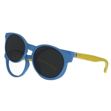 Imagem de Armação de Óculos Clip On Infantil HB Switch 0456 - Azul 44