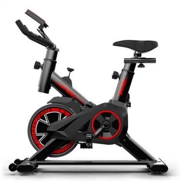 Imagem de Bicicleta Ergométrica Silenciosa Vertical Exercício Interno com monitor LCD Anter Store Sppining Academia