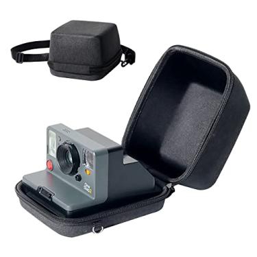Imagem de MUZIRI KINOKOO Bolsa de Proteção para Polaroid One Step 2 / Now / One Step + Plus - Cinza, Casual, Unissex, com Bandoleira e Fechamento de Zíper