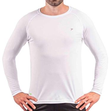 Imagem de Camisa Poker Fator de Proteção UV 50+ Masculina - Branco