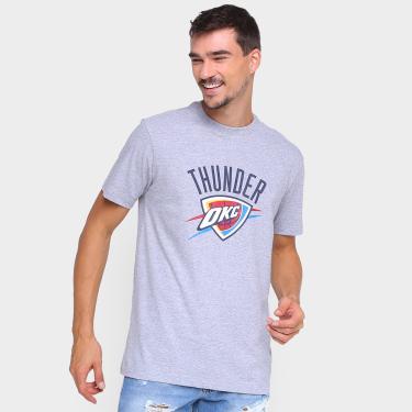 Imagem de Camiseta NBA Oklahoma City Thunder New Era Logo Masculina-Masculino