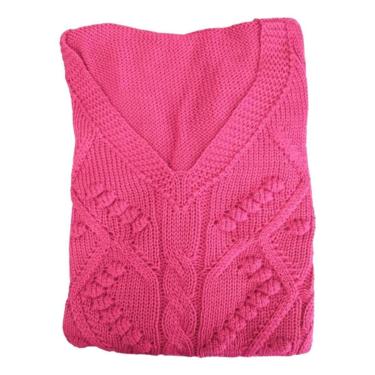 Imagem de Blusa De Frio Feminino Plus Size Manga Longa Tricot Premium-Feminino