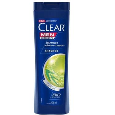 Imagem de Shampoo Clear Men Anticaspa Controle E Alivio De Coceira 400 Ml