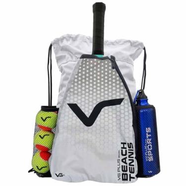 Imagem de VG PLUS, Bolsa De Transporte e Raqueteira Beach Tennis Vg Plus Branco
