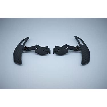 Imagem de SIMPUSH carbon fiber paddle shifter mod Modification (STYLE A) FOR Thrustmaster T300RS T300GT TS-PC