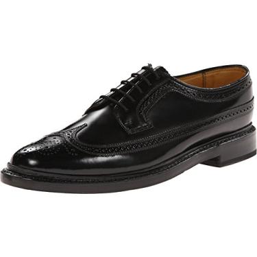 Imagem de Florsheim Kenmoor Wing Tip Oxford masculino, Bezerro Heritage preto, 39