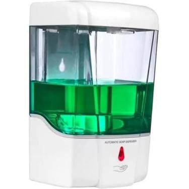 Imagem de Dispenser de Parede Automático com Sensor P Sabonete Liquido Álcool Gel Detergente - 700ml