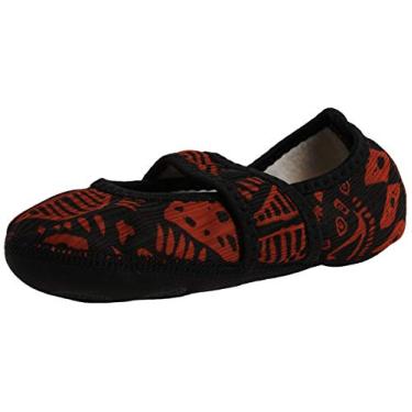 Imagem de Nufoot Pantufa feminina Mary Jane, Asteca vermelha, Large