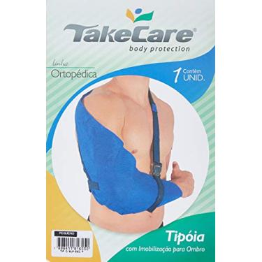 Imagem de Take Care Tipoia com Suporte Ombro Esquerdo, P, Azul/Preto