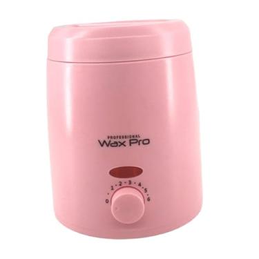 Imagem de harayaa Recipiente de aquecimento de cera quente, aquecedor de cera, remoção de pelos, multifuncional, 200ml, pote de depilação, máquina depilatória para, ROSA