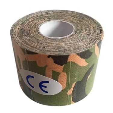 Imagem de predolo Fita atlética respirável auto-aderente, fita muscular à prova d'água para cinesiologia, fita protetora para fitness, peito, mãos articuladas