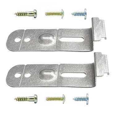 Imagem de MAYITOP Kit de instalação de clipes de lava-louças DD94-01002A compatível com o suporte de montagem da máquina de lavar louça Samsung AP4450818, 2077601, PS4222710 (2 suportes de montagem, 6
