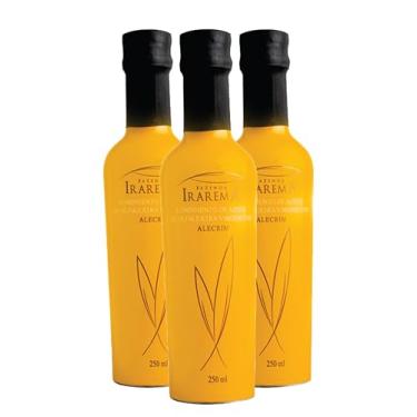 Imagem de 3 Azeites Premiados Extra Virgem Alecrim 250ml - Fazenda Irarema