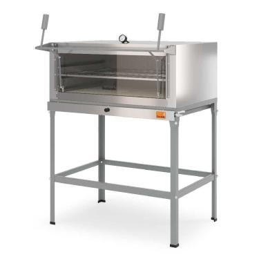 Imagem de Forno de Lastro Inox a Gás com Pedra Refratária FL800 - Tostando