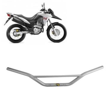 Imagem de Guidão Xre 300 2011 2012 2013 2014 2015 2016 Original Prata - MA Motos