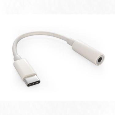Imagem de Adaptador fone de ouvido Android Samsung Motorola Xiaomi USB-C para P2