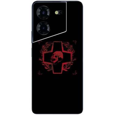 Imagem de Capa Adesivo Skin023 Verso Para Tecno Pova 5 4G (2023) - KawaSkin