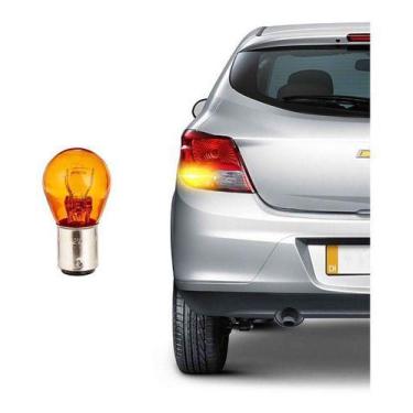 Imagem de Lâmpada 2 Polos Do Pisca Automotiva 21/5w Laranja Au853 - Multilaser