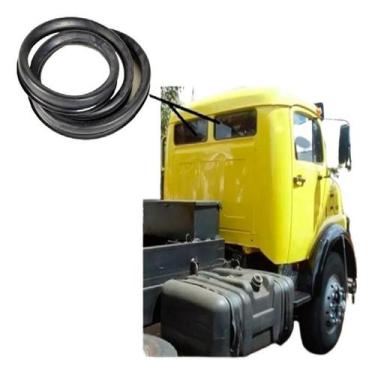 Imagem de Borracha Vigia Vidro Traseiro Caminhão Mercedes 1111/1113 - Disk Bor