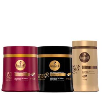 Imagem de Haskell Máscaras Cavalo Liso Com Força 500g Mandioca 900g