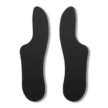 Imagem de Morton's Palmilha ortopédica de fibra de carbono com inserção de extensão placa rígida para homens e mulheres para Morton's Turf Toe Hallux Rigidus Arthritis Limitus (1 par, 24 cm - Masculino