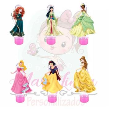 Imagem de Tubete personalizado Princesas - marilinda personalizados