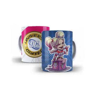 Imagem de Caneca Arlequina Esquadrão Geek