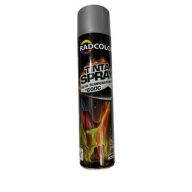 Imagem de Tinta Spray Uso Geral E Automotivo 400ml Radcolor, ALUMÍNIO ALTA TEMPE