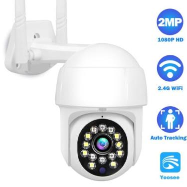 Imagem de Camera Ip Dome App Yoosee Wifi Externa Ptz Auto Tracking - eon