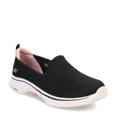 Imagem de Skechers Go Walk 7 Vina Tênis feminino, Preto/rosa, 41